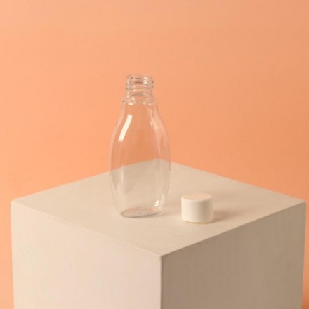 Бутылочка для хранения, 60 мл, цвет белый