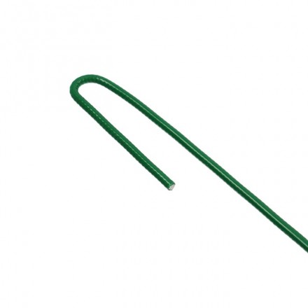Колышек универсальный, h = 40 см, ножка d = 0.3 см, набор 10 шт., зелёный, Greengo