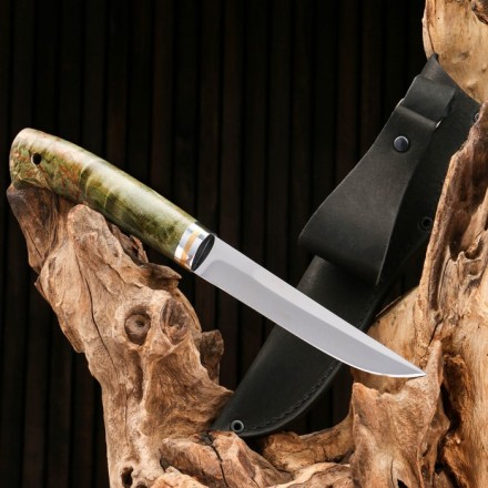 Нож охотничий &quot;Барракуда&quot; сталь - 95х18, рукоять - стабилизированная корельская береза