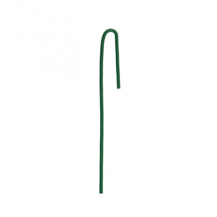 Колышек универсальный, h = 20 см, ножка d = 0.3 см, набор 10 шт., зелёный