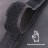 Подушка-косточка Siger, на подголовник автомобиля, перфорированная экокожа, черный