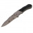 Складной нож Stinger, 100 мм, рукоять: сталь, дерево, коробка картон