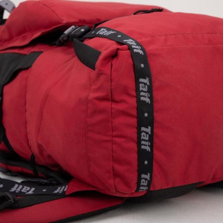 Рюкзак туристический, 80 л, отдел на молнии, 3 наружных кармана, цвет бордовый