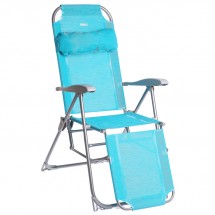 Кресло-шезлонг К3, 82 x 59 x 116 см, бирюзовый