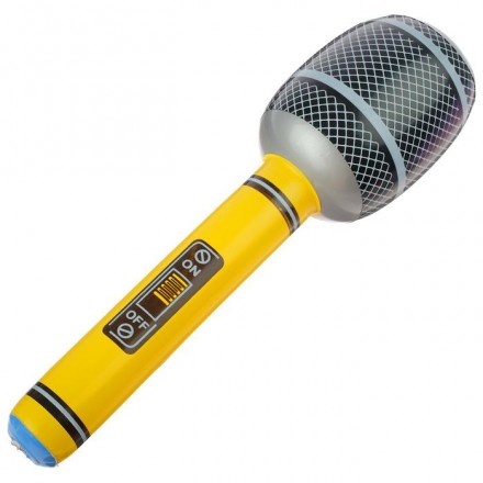 Игрушка надувная «Микрофон», 30 см, цвета МИКС