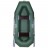 Лодка «Дельта-260», 260 х 120 см, цвет зелёный