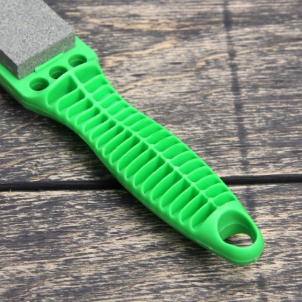 Точилка для металлических ножей с ручкой Доляна, 21,5×4 см, цвет МИКС