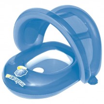 Круг для плавания с сиденьем и тентом от солнца, 80 х 85 см, цвета МИКС, 34091 Bestway