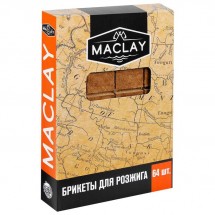Брикеты для розжига Maclay, 64 шт.