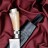 Нож Пчак Шархон - изогнутая рукоять, клинок 19 см