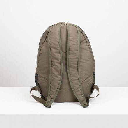 Рюкзак туристический, 27 л, 2 отдела на молниях, наружный карман, 2 боковые сетки, цвет оливковый