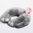 Детская подушка для путешествий «Слон», цвет серый