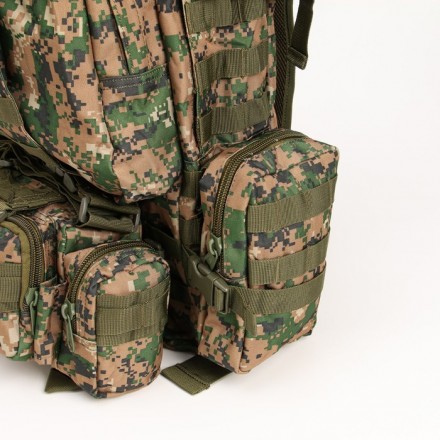 Рюкзак тактический &quot;Fortress&quot; с напоясной сумкой, 2 подсумка, 40 л, марпат