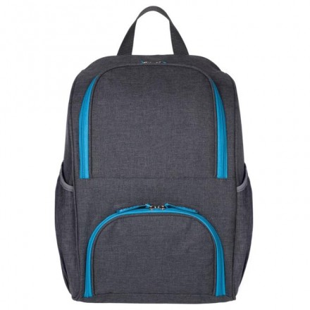 Изотермический рюкзак Liten Fest серый с синим