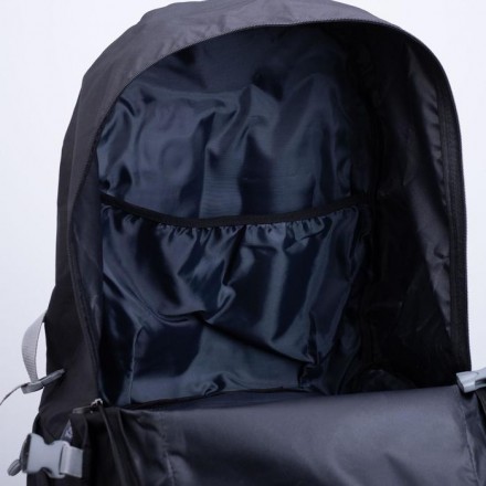 Рюкзак туристический, 80 л, отдел на молнии, 3 наружных кармана, цвет чёрный