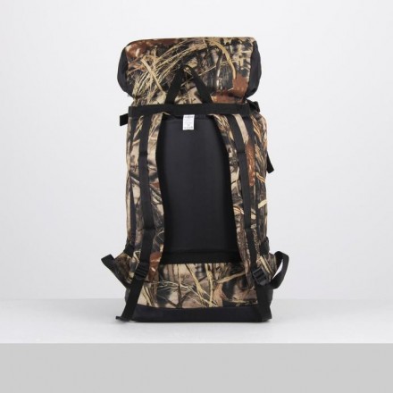 Рюкзак туристический, отдел на молнии, 40 л, 3 наружных кармана, цвет хаки