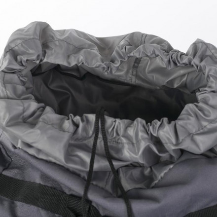 Рюкзак туристический, 70 л, отдел на шнурке, наружный карман, 2 боковых сетки, цвет серый