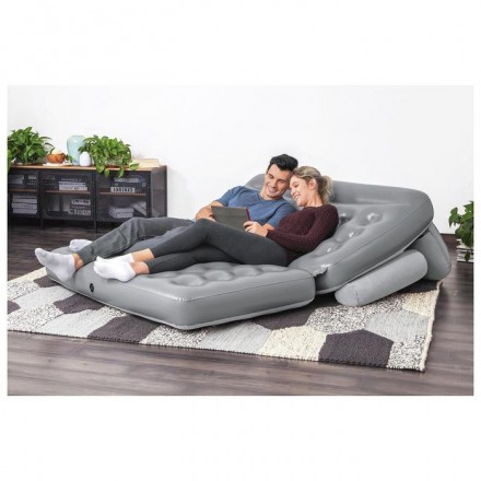 Диван-кровать надувной Multi-Max, 188 x 152 x 64 см, с электронасосом, 75073 Bestway