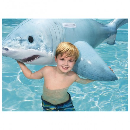 Игрушка надувная для плавания «Акула», 183 x 102 см, 41405 Bestway