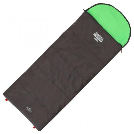 Спальник 3-слойный, L одеяло+подголовник 185 x 70 см, camping comfort cool, таффета/таффета, -10°C