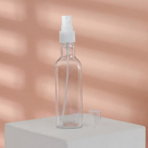 Бутылочка для хранения с распылителем, 145 мл, цвет белый