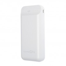 Внешний аккумулятор LuazON PB-30, Li-Pol, 20000 мАч, 2 USB, 2.1 A/1 A