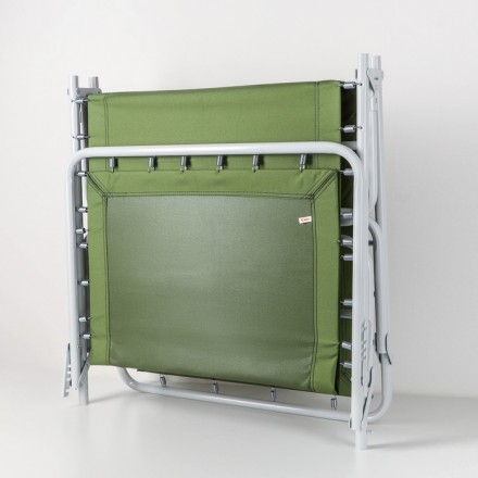 Кровать раскладная жёсткая «Дрёма-4», 190×71×33 см, усиленная, до 100 кг, цвет МИКС