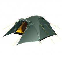 Палатка, серия Trekking Challenge 2, зелёная, двухместная