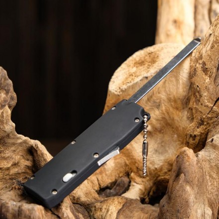 Нож автоматический, складной &quot;Шип&quot; сталь - 420, рукоять - резина, 14 см