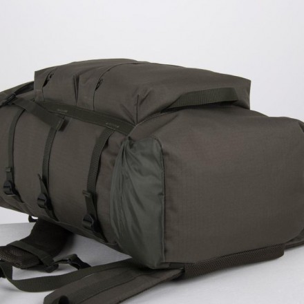 Рюкзак туристический, 100 л, отдел на молнии, 3 наружных кармана, цвет хаки