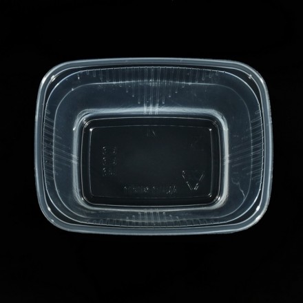 Набор одноразовых контейнеров, 500 мл, 10,8×8,2×10,6 см, 100 шт, цвет прозрачный