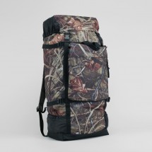 Рюкзак туристический, отдел на молнии, 3 наружных кармана, цвет разноцветный
