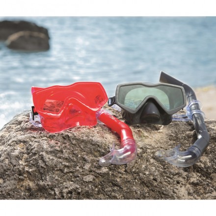 Набор для плавания Aqua Prime, маска, трубка, от 14 лет, цвета МИКС, 24037 Bestway
