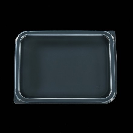 Набор одноразовых крышек для контейнера, 17,9×13,2 см, 50 шт, цвет прозрачный