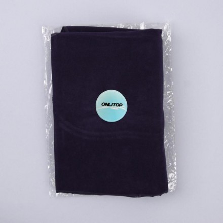Подушка надувная «Капля», 42 × 35 см, цвет синий