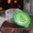 Контейнер пищевой «Ёлка», 300 мл, круглый, цвет зелёный