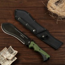 Нож-мачете походный &quot;Тайга-Н&quot; сталь - AUS8, рукоять - резина, 37 см