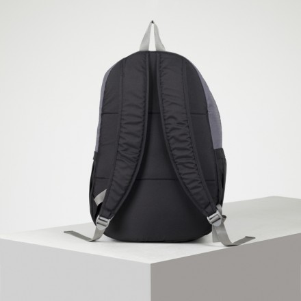 Рюкзак туристический, 35 л, отдел на молнии, наружный карман, цвет чёрный/серый