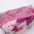 Косметичка дорожная, отдел на молнии, с подкладом, цвет розовый, «Бабочки»