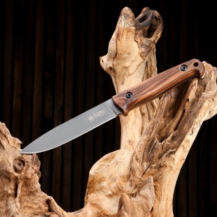 Нож охотничий &quot;Пионер&quot; с ножнами, сталь - AUS8, рукоять - дерево