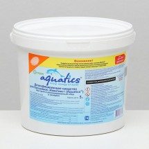 Дезинфицирующее средство Aquatics быстый хлор гранулы, 5 кг