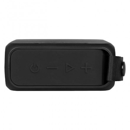 Портативная колонка TFN Quadro, 3Вт, Bluetooth 5.0, microSD, microUSB, IPX6, 1500мАч, черная