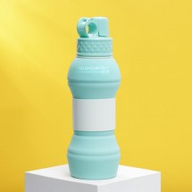 Силиконовая бутылка для воды &quot;Возможно все&quot;, 700 мл