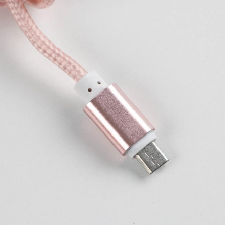 Провод Micro USB в колбе &quot;Unicorn power&quot;, 1м