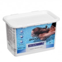 Средство &quot;Дихлор&quot; AstralPool для обработки и ударной дезинфекции воды в бассейне, таблетки, 1 кг