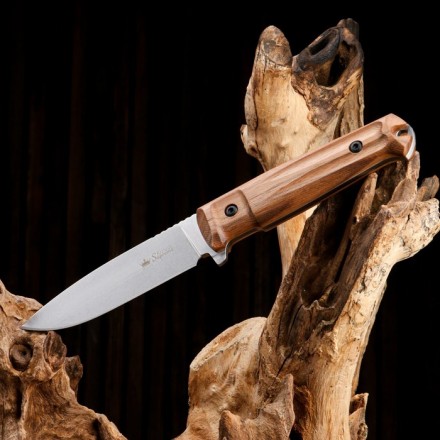 Нож охотничий &quot;Штурм&quot; с ножнами, сталь - AUS8, рукоять - дерево